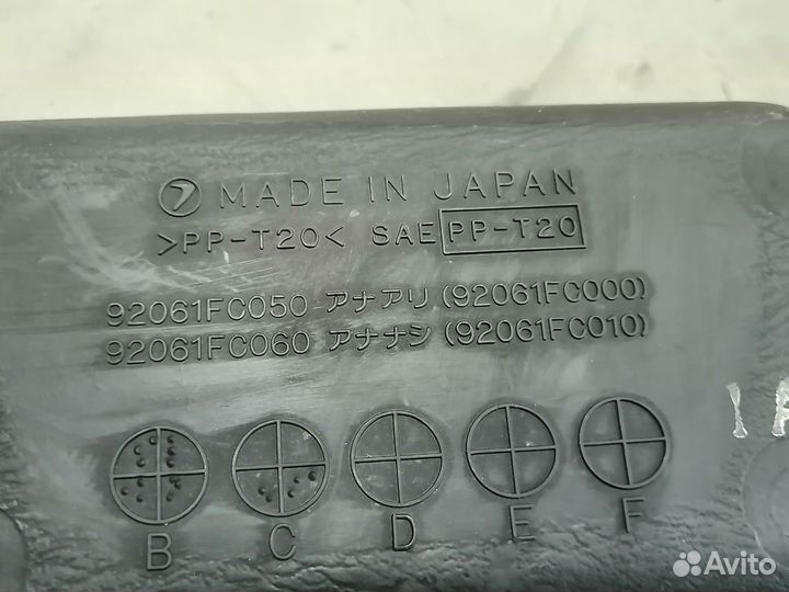 Консоль кпп для Subaru Forester (SF5) 1997-2000