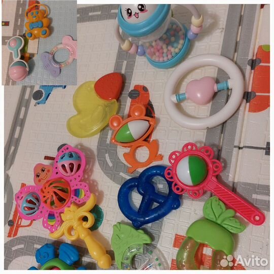 Грызунки погремушки пакетом