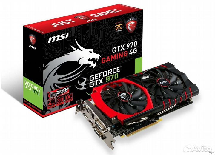 Видеокарта gtx 970 4 gb