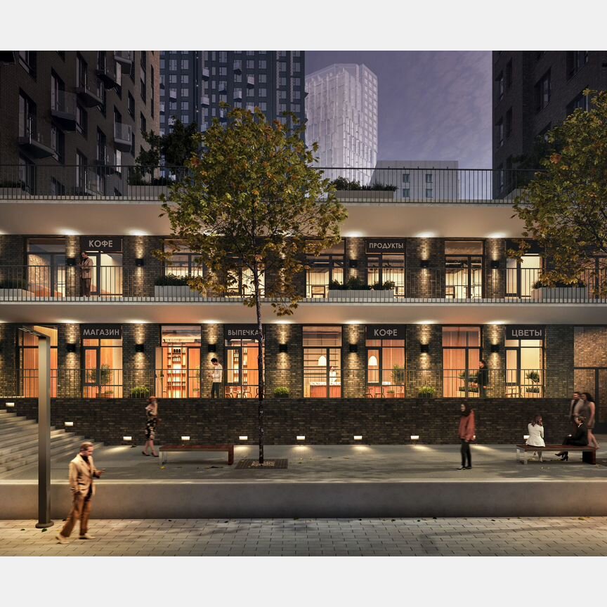 2-к. квартира, 72,3 м², 46/47 эт.