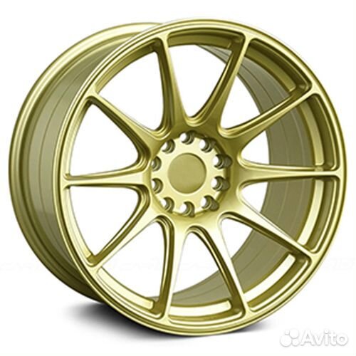 Диски колесные кованые Work 10 спицевые R19