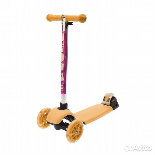 Самокат graffiti Peppy оранжевый