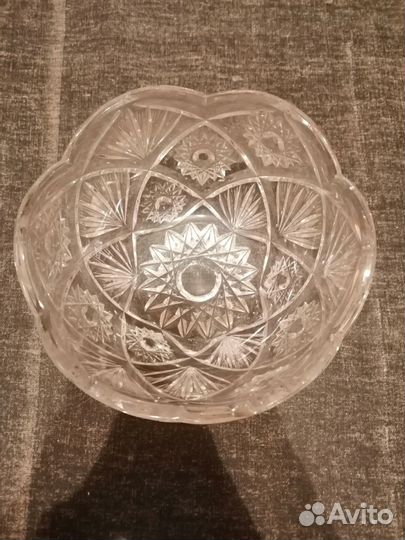 Ваза хрустальная СССР