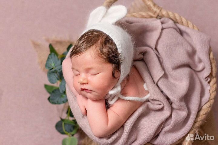 Фотосессия новорожденного с выездом на дом ньюборн