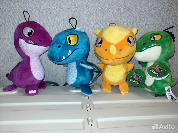 Завры 2 пятерочка мягкие, альбом, мешок