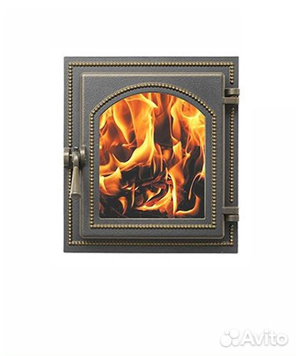 Дверка везувий каминная 220 (Бронза)