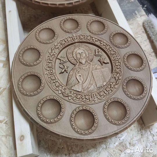 Поднос пасхальный