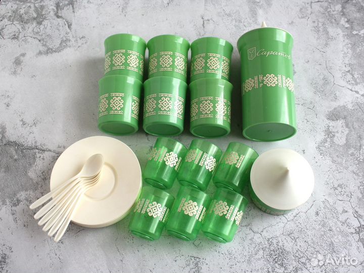 Набор детской посуды СССР