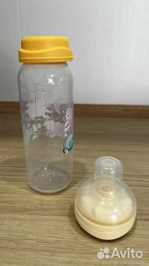 Смарт соска на бутылку medela