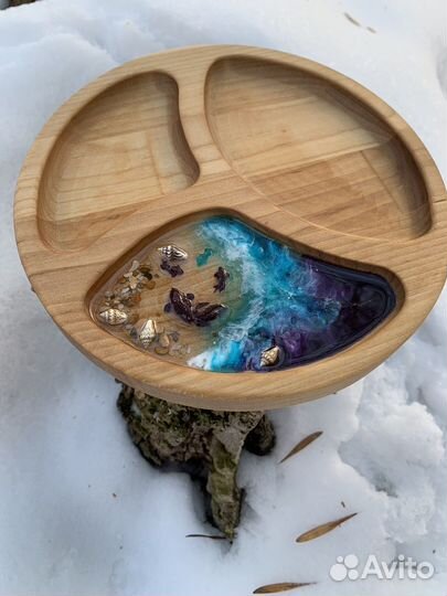 Менажница деревянная