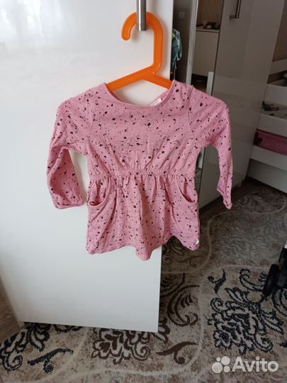 Летние вещи пакетом для девочки 80