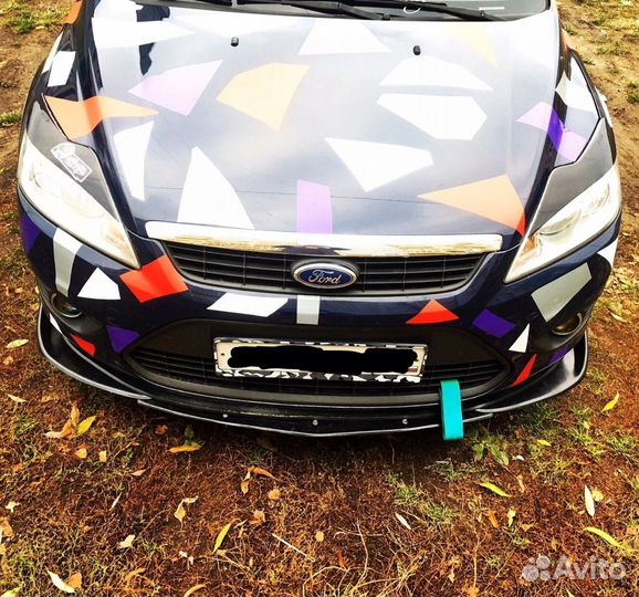 Сплиттер универсальный на передний бампер