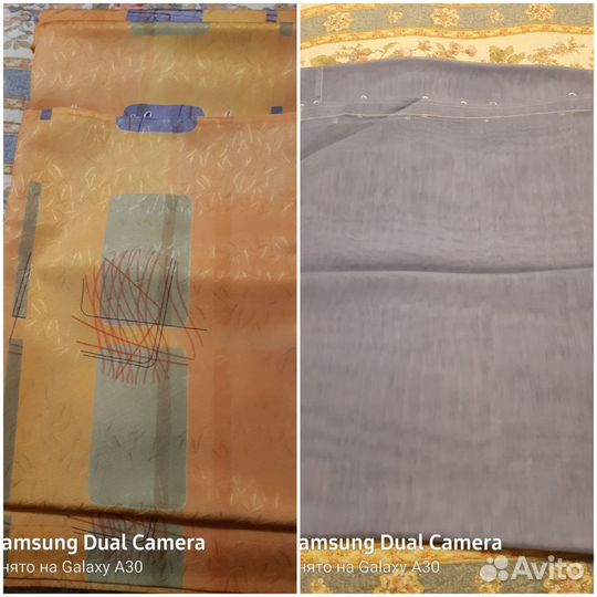 Шторы в гостинную и на кухню