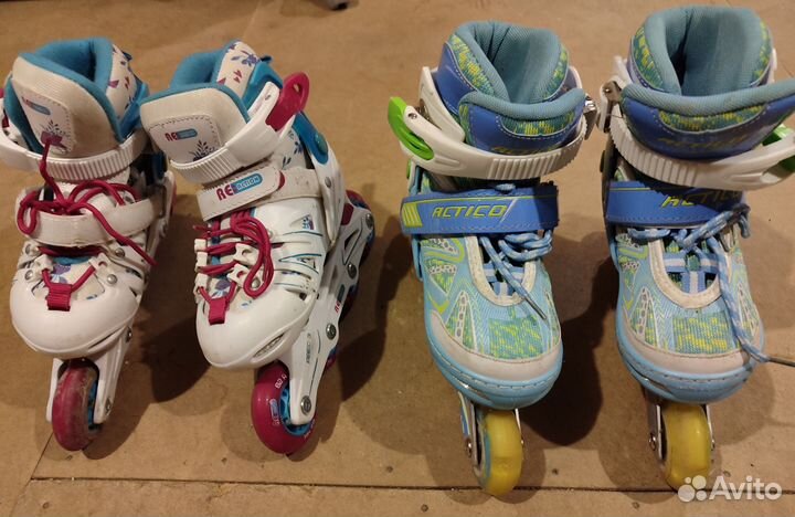 Роликовые коньки детские 26-31