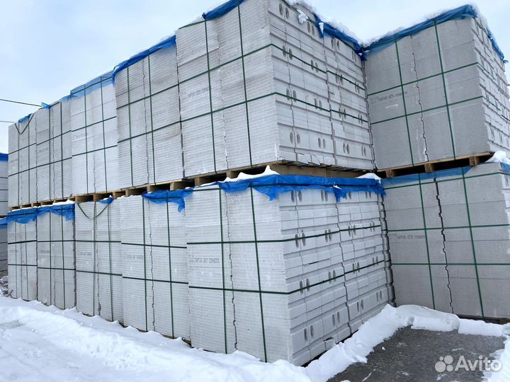 Газобетон. Газоблок. Отгрузка от 30 м3