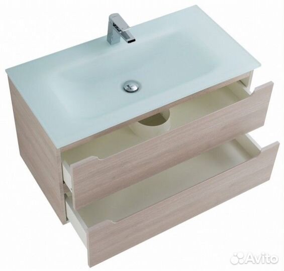 Мебель для ванной BelBagno Etna-900-BB910/465-LV-VTR-BO Rovere Grigio