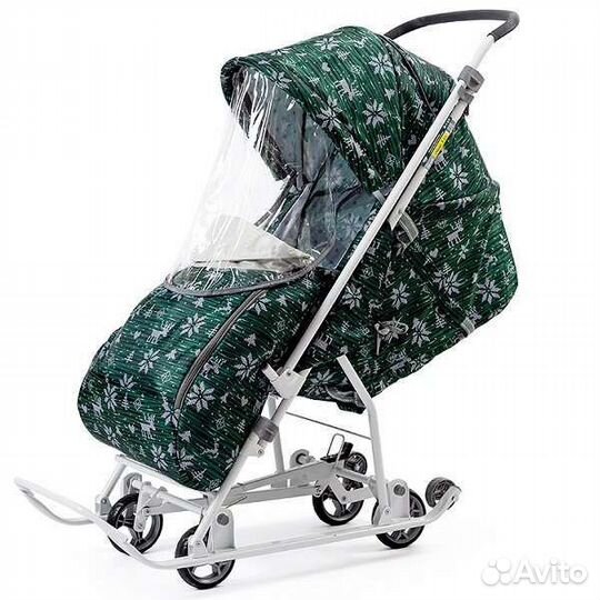 Детские санки коляска ника