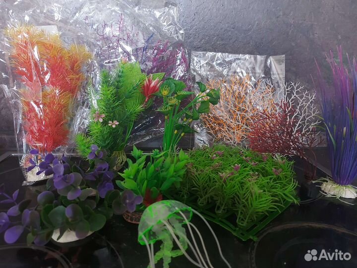 Украшение для аквариума, растения