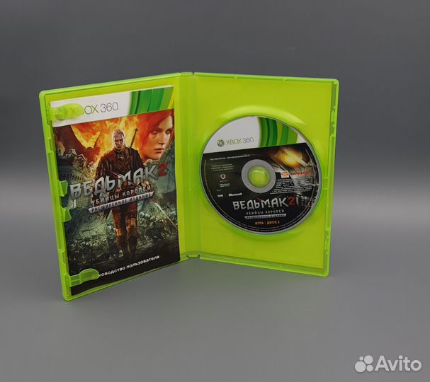 Игры на xbox 360 Ведьмак 2.Диск 1 отсутствует