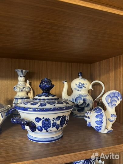 Гжель СССР посуда опт/розница