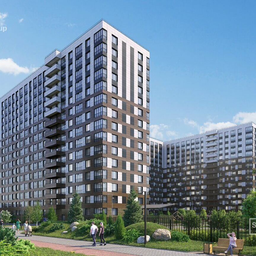 2-к. квартира, 78,1 м², 10/17 эт.