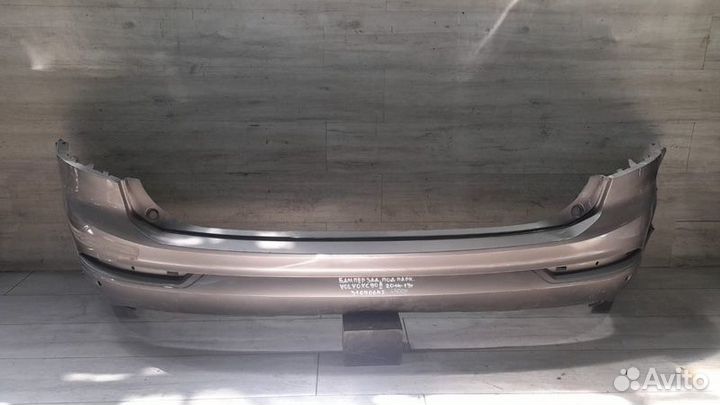 Бампер задний под парктроники Volvo Xc90 2 С 2014