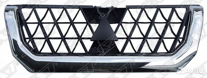 Решетка радиатора mitsubishi pajero sport 00-08