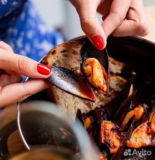 Мидии живые черноморские Ракфорт