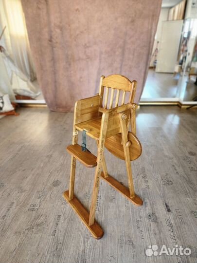 Стульчик для кормления дерево