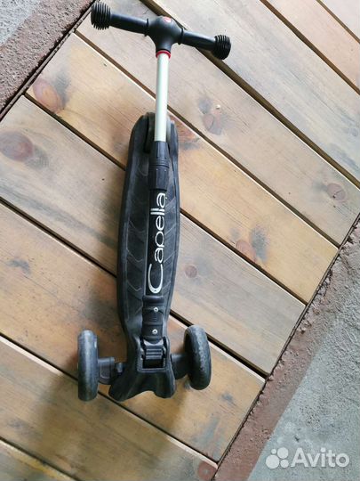 Самокат детский трехколесный складной