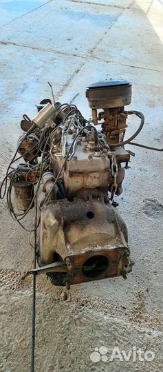 Двигатель газ 51