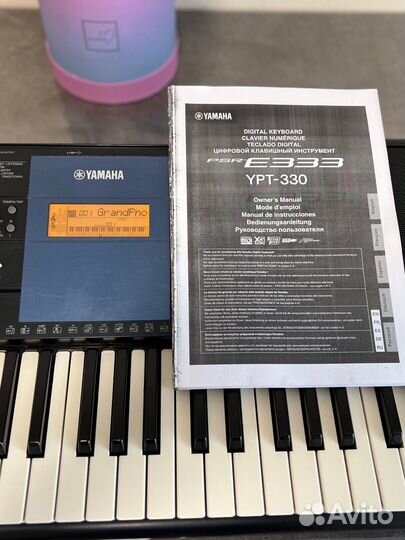 Синтезатор Yamaha psr e333