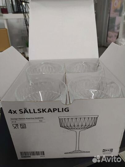 Бокал для шампанского Икеа сэлльскаплиг