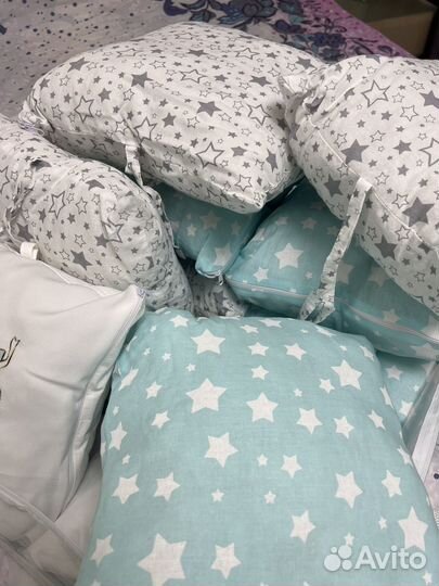 Бортики в детскую кроватку