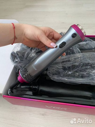 Фен/стайлер для волос, для салонной укладки 4в1