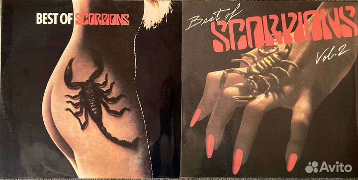 Пластинки Scorpions, Billy Idol, REM, A-ha