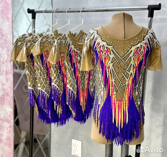 Групповые купальники для гимнастики