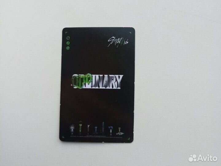 Карта k-pop группы Stray Kids Чонин