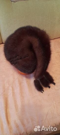 Шапка норковая женская