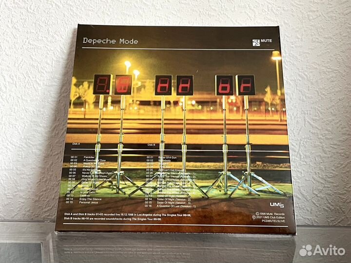 Depeche Mode the singles 86.98 live