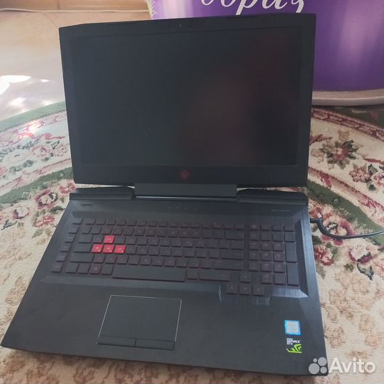 Мощный игровой HP omen 17 GTX 1050 4Gb gddr5
