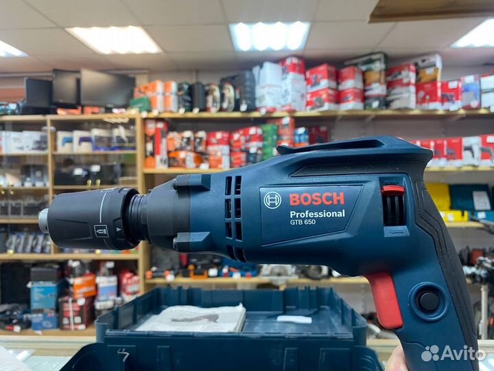 Дрель-шуруповерт bosch GTB 650