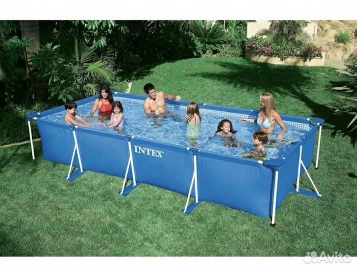 Бассейн для дачи каркасный Intex