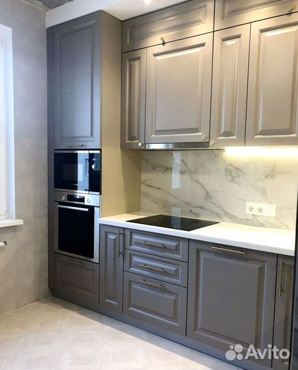 Современная кухня на заказ мдф фасады