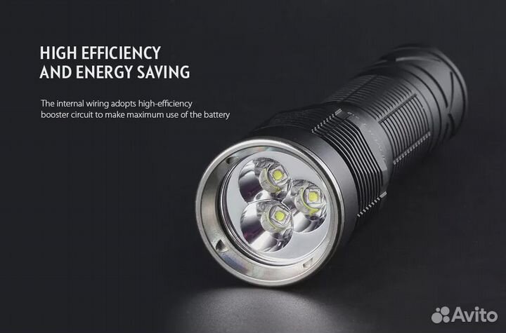 Convoy S12 на трех светодиодах Samsung LH351D