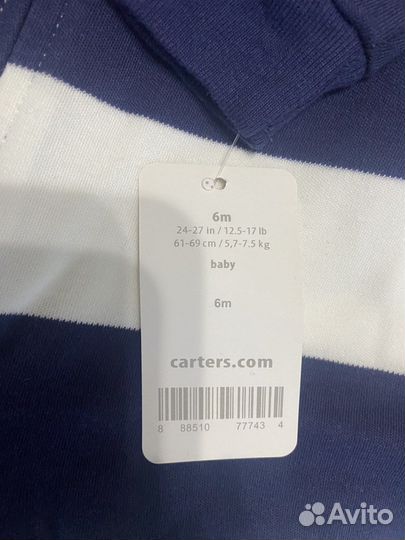 Пижама боди carters