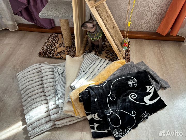 Домик для кошки с когтеточкой новый на заказ