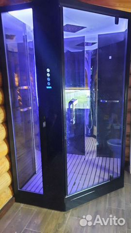 Установка душевых кабин