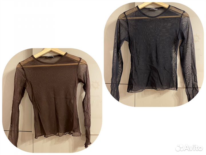 Лонгслив сеточка xs