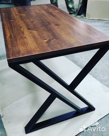 Мебель лофт на заказ. Порошковый окрас